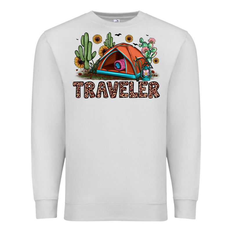 Traveler Premium Sweatshirt by JahusDesignShop | Teevron