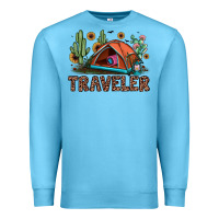 Ocean Blue traveler Premium Sweatshirt - JahusDesignShop