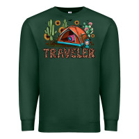 Sports Green traveler Premium Sweatshirt - JahusDesignShop