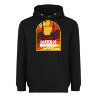 Black crater of diamonds state park arkansas Heavyweight Hoodie - baoMotion