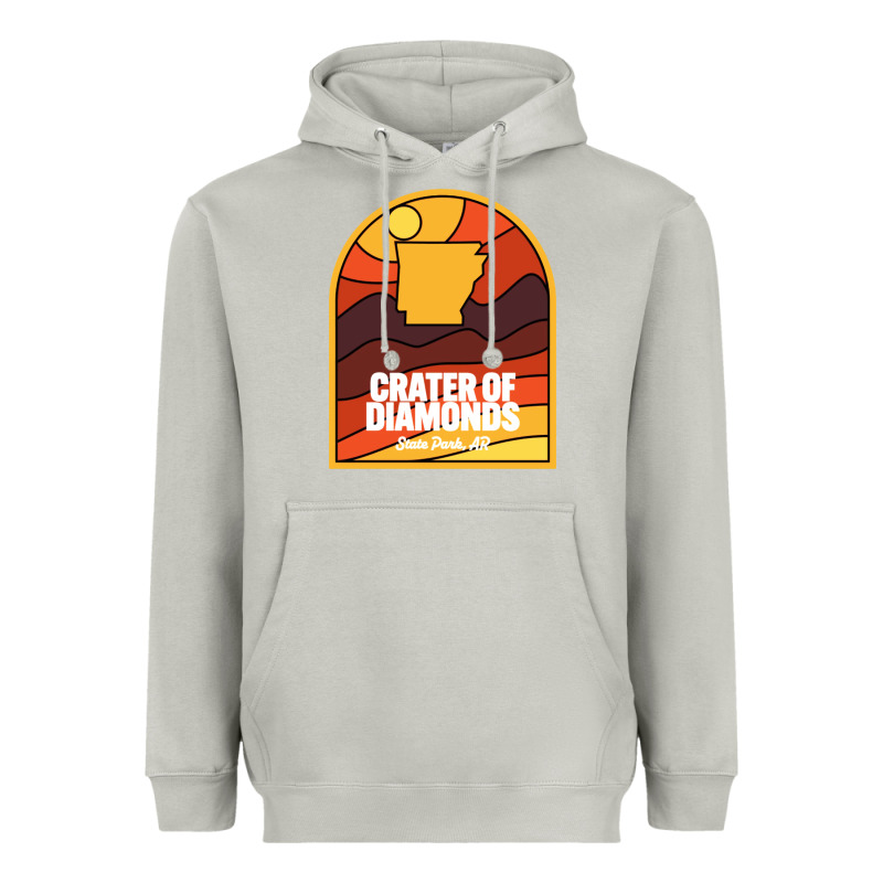 Crater Of Diamonds State Park Arkansas Heavyweight Hoodie by baoMotion | Teevron