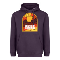 Plum crater of diamonds state park arkansas Heavyweight Hoodie - baoMotion