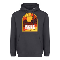 Smoke crater of diamonds state park arkansas Heavyweight Hoodie - baoMotion