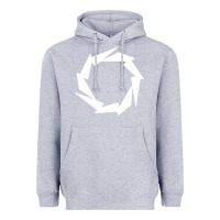 Heather Grey Fountain Boats Heavyweight Hoodie - baoMotion