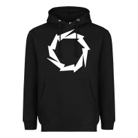 Black Fountain Boats Heavyweight Hoodie - baoMotion