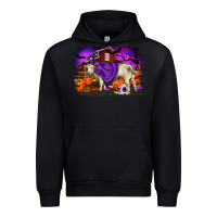 Charolais Bull Halloween Urban Hoodie | Teevron