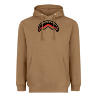Toasted Coconut Hype Shark Heavyweight Hoodie - baoMotion