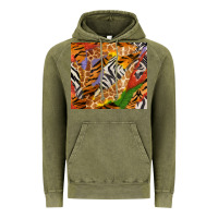 Vintage Olive safari patterns tumbler Vintage Hoodie - BundleAndBundleShop