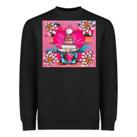 Black v.d gnome and lotus tumbler Heavyweight Sweatshirt - AdoDesignShop