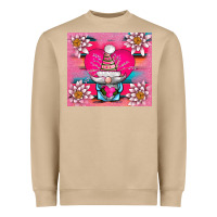 Mushroom v.d gnome and lotus tumbler Heavyweight Sweatshirt - AdoDesignShop