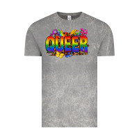 Cloud Rock queer Vintage Tee - FaDigitalArtStudio