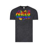 Vintage Black queer Vintage Tee - FaDigitalArtStudio