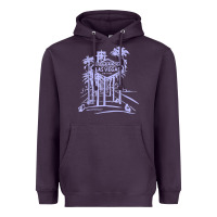 Plum las vegas strip retro famous sign nevada traveler souvenir t shirt Heavyweight Hoodie - baoMotion