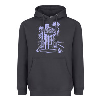 Smoke las vegas strip retro famous sign nevada traveler souvenir t shirt Heavyweight Hoodie - baoMotion