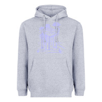 Heather Grey las vegas strip retro famous sign nevada traveler souvenir t shirt Heavyweight Hoodie - baoMotion