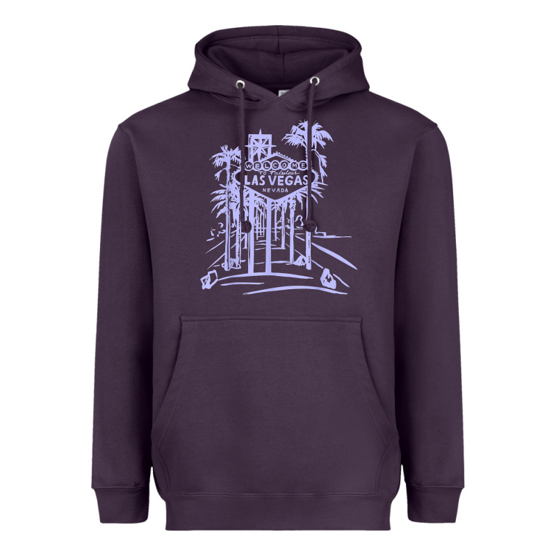 Las Vegas Strip Retro Famous Sign Nevada Traveler Souvenir T Shirt Heavyweight Hoodie by baoMotion | Teevron