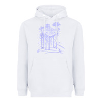 White las vegas strip retro famous sign nevada traveler souvenir t shirt Heavyweight Hoodie - baoMotion