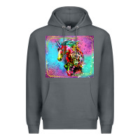 Rock Colorful Unicorn Horse Premium Hoodie - LillyAllenDesigns