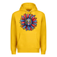 Lemon american sunflower Premium Hoodie - Jasminsmagicworld