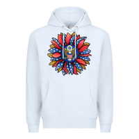 White american sunflower Premium Hoodie - Jasminsmagicworld