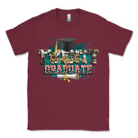Burgundy Twenty twenty four graduate Classic Tee - CowGirlArtShop