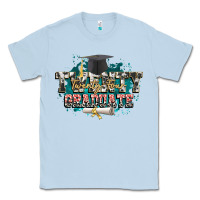 Dusty Blue Twenty twenty four graduate Classic Tee - CowGirlArtShop