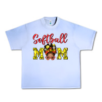 Grape Ice softball mom  and afro messybun mom bbs Urban Heavy Tee - BundleAndBundleShop