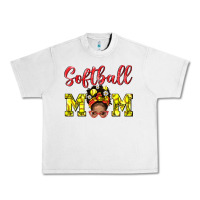 Lunar Rock softball mom  and afro messybun mom bbs Urban Heavy Tee - BundleAndBundleShop