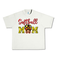 Pistachio softball mom  and afro messybun mom bbs Urban Heavy Tee - BundleAndBundleShop