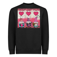 Black v.d 3 gnomes and hearts Heavyweight Sweatshirt - AdoDesignShop