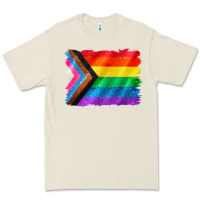 Bone Pride flag background Premium Tee - CowGirlArtShop