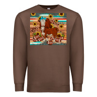 Chestnut football hereford sunflower tumbler Premium Sweatshirt - JahusDesignShop