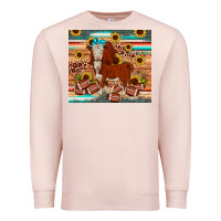 Pale Pink football hereford sunflower tumbler Premium Sweatshirt - JahusDesignShop