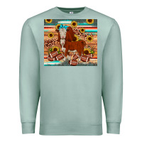 Seafoam football hereford sunflower tumbler Premium Sweatshirt - JahusDesignShop