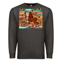 Smoke football hereford sunflower tumbler Premium Sweatshirt - JahusDesignShop