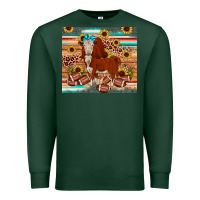 Sports Green football hereford sunflower tumbler Premium Sweatshirt - JahusDesignShop