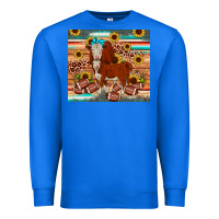True Royal football hereford sunflower tumbler Premium Sweatshirt - JahusDesignShop