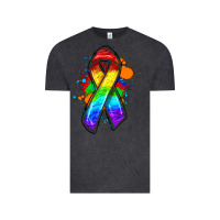 Vintage Black Pride ribbon Vintage Tee - FaDigitalArtStudio