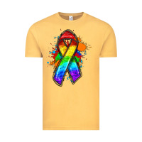 Vintage Mustard Pride ribbon Vintage Tee - FaDigitalArtStudio