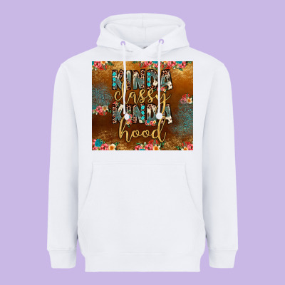 Kinda Classy Kinda Hood Heavyweight Hoodie Designed By Jahusdesignshop