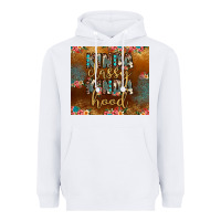 White kinda classy kinda hood Heavyweight Hoodie - JahusDesignShop