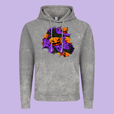Halloween Pumpkin Patch  1 Vintage Hoodie Designed By Bundleandbundleshop