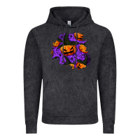 Vintage Black halloween pumpkin patch  1 Vintage Hoodie - BundleAndBundleShop