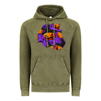 Vintage Olive halloween pumpkin patch  1 Vintage Hoodie - BundleAndBundleShop