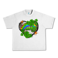 Lunar Rock lucky heart St. Patricks Day Urban Heavy Tee - FaDigitalArtStudio