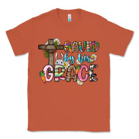 Copper Saved by his grace Easter Day Classic Tee - HowdyJamesFarm