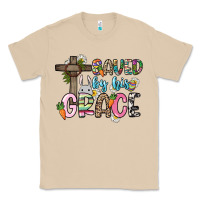 Mushroom Saved by his grace Easter Day Classic Tee - HowdyJamesFarm