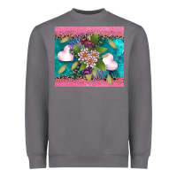 Storm v.d flowers and hearts Heavyweight Sweatshirt - AdoDesignShop