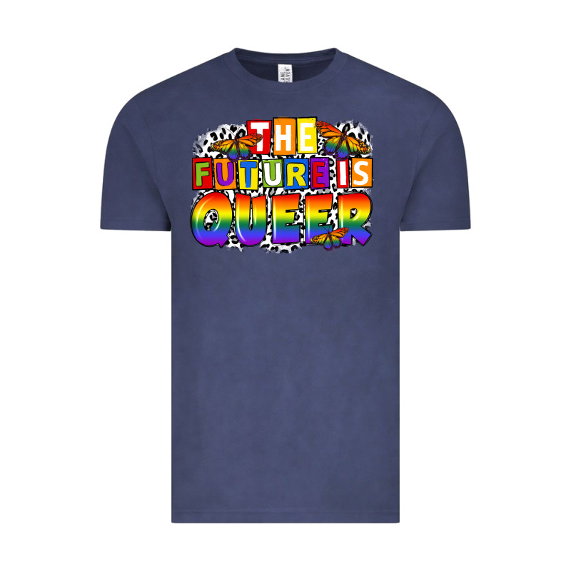The Future Is Queer Vintage Tee by FaDigitalArtStudio | Teevron