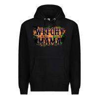 Black witchy mama Premium Hoodie - RacoonDesign